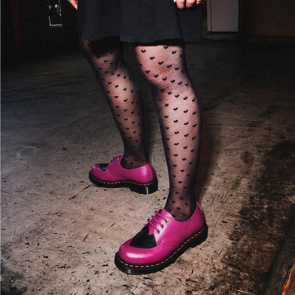 Dr. Martens Pink and Black Women's Shoes